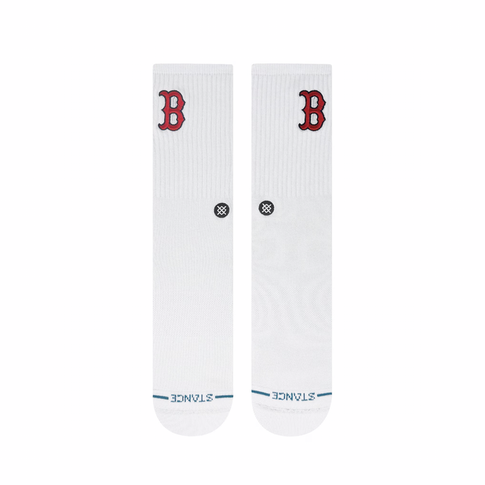 Stance Boston Red Sox Crest White Socks