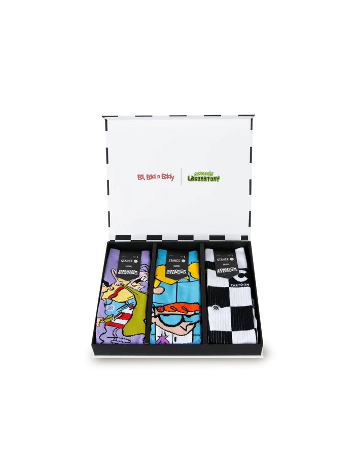 Stance Cartoon Network Box Set 3 Pack Multi Socks