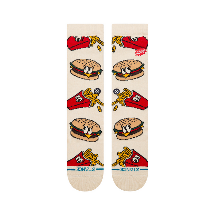 Stance Combo Meal Tan Socks