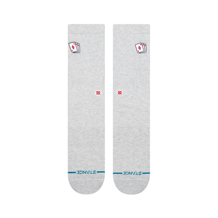 Stance Hit Me Heather Grey Socks