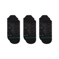 Stance Light Performance Black 3 Pack Run Tab Socks