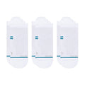 Stance Light Performance White 3 Pack Run Tab Socks