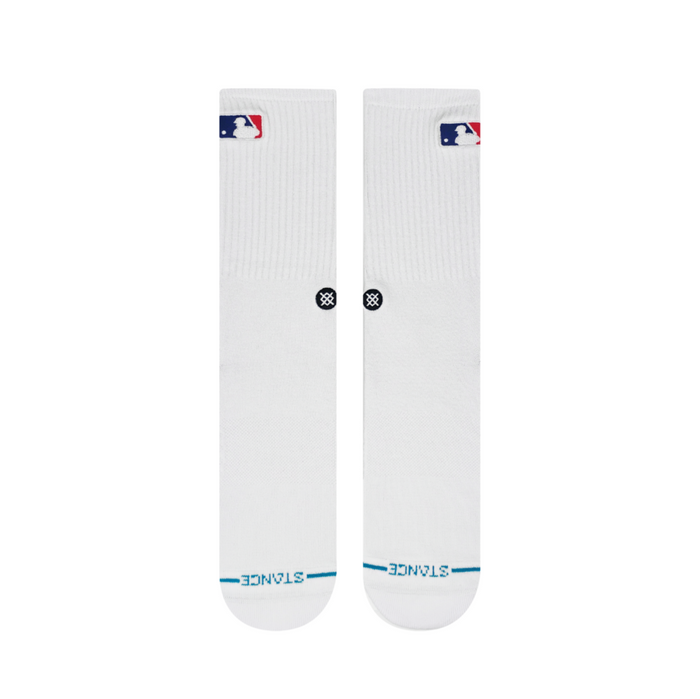 Stance MLB Batterman Crest White Socks