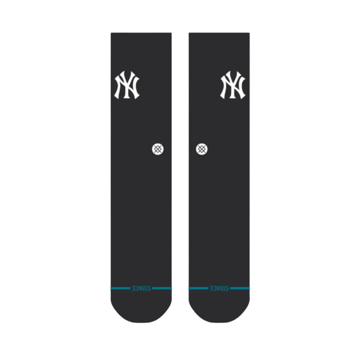 Stance New York Yankees Crest Black Socks