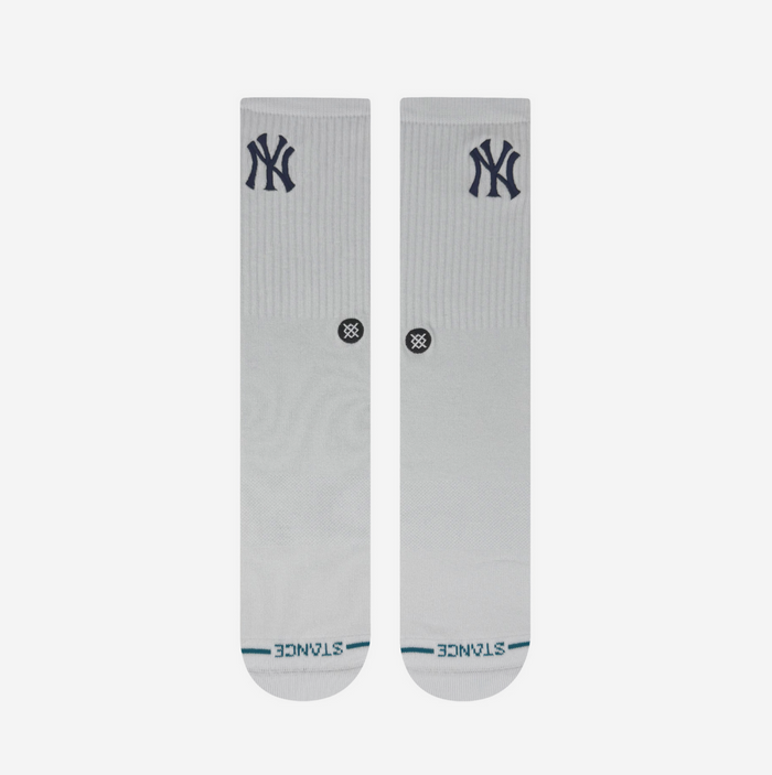 Stance New York Yankees Crest White Socks