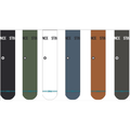 Stance Origin 6 Pack Blackberry Socks