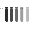 Stance Origin 6 Pack Grey Socks