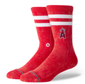 Stance Rotation Los Angeles Angels Crest Red Socks