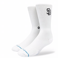 Stance San Diego Padres Crest White Socks