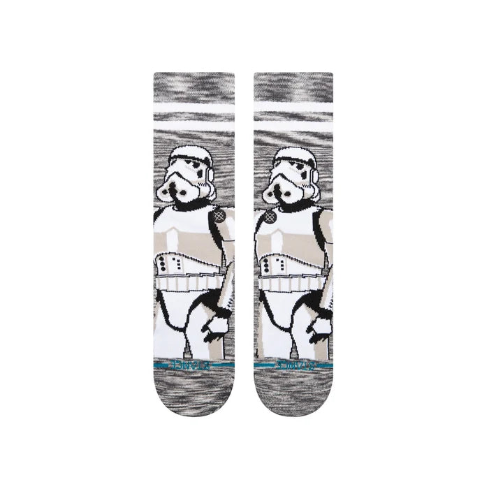 Stance Storm Trooper Crew White Socks