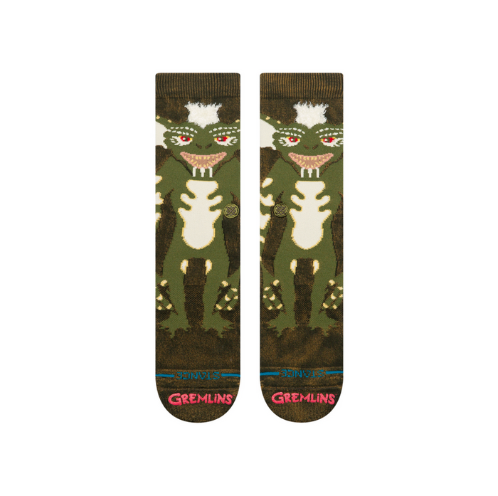 Stance Stripe Gremlins Crew Dark Night Socks