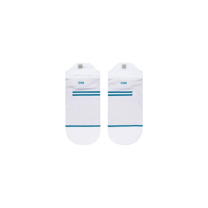 Stance UltraLight Tab Performance Running White Socks