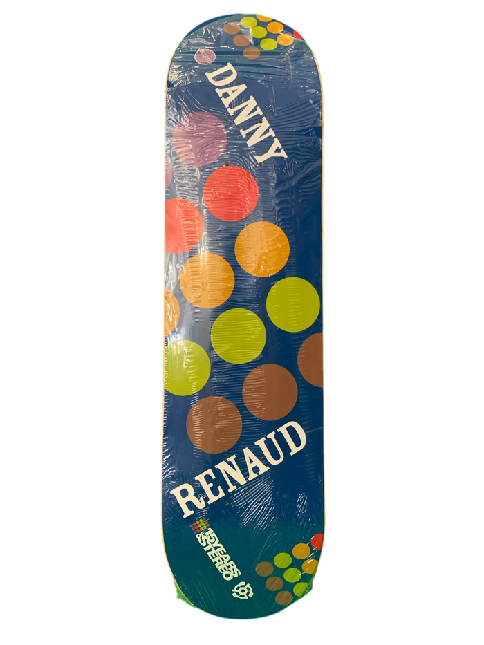 Stereo 2007 Danny Renaud 15 Years Of Stereo 7.8" Classic Skateboard Deck