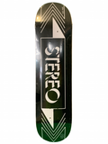 Stereo Shadows Team Logo Black 8" Classic Skateboard Deck