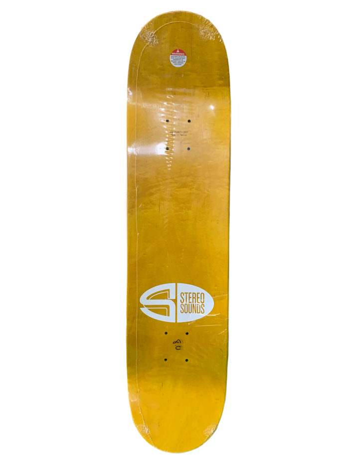 Stereo Shadows Team Logo Black 8" Classic Skateboard Deck