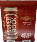 Super Bock Portuguese Lager 4pk Cans