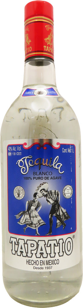 Tapatio Tequila Blanco 80 Proof 1L
