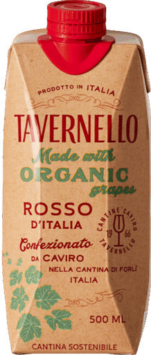 Tavernello Organic Rosso d'Italia 500ml