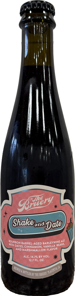 The Bruery Shake & Date BA Barleywine 375ml Btl