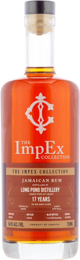 The ImpEx Collection Long Pond Jamaican Rum 17 Year Old 750ml