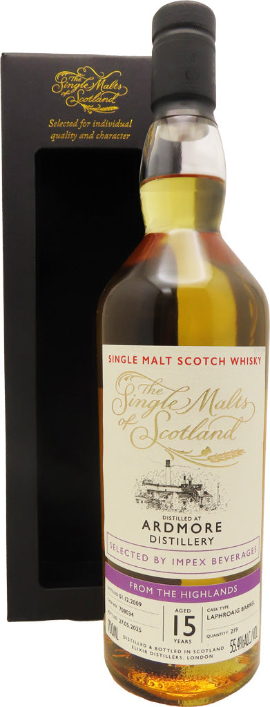 The Single Malts of Scotland Ardmore 2009 15yr 700ml