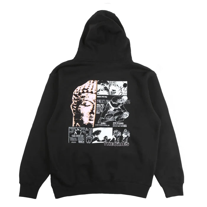 Theories Kumite Black Hooded Sweatshirt