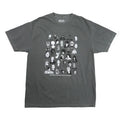 Theories Mixtape Garment Dyed Faded Black S/s Shirt