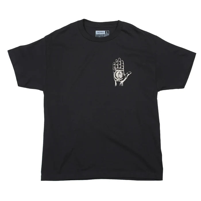 Theories Rasputin Washed Black T-Shirt