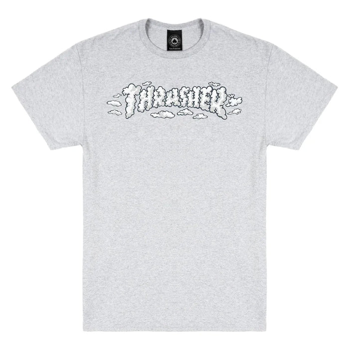 Thrasher Clouds by Spanky Ash Grey S/S Shirt