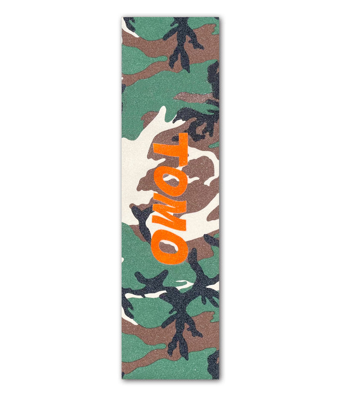 Tomo - Camo (Orange) Graphic Griptape