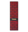 Tomo Bricks - Crimson Red Graphic Griptape