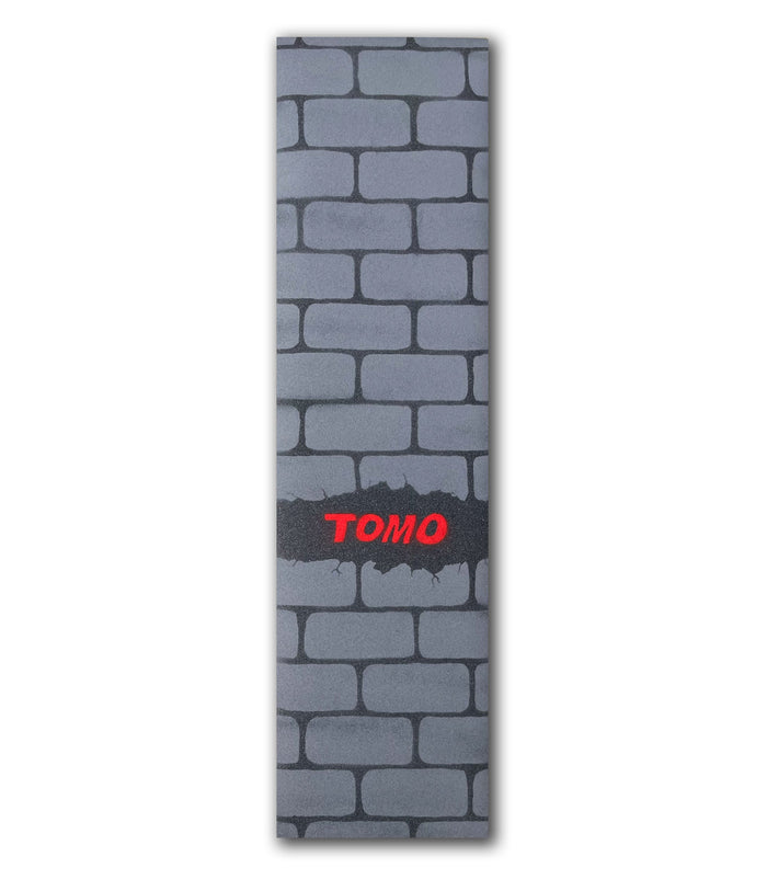 Tomo Bricks - Slate Gray Graphic Griptape