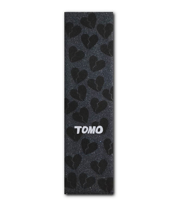 Tomo Broken Hearts - Black Graphic Griptape