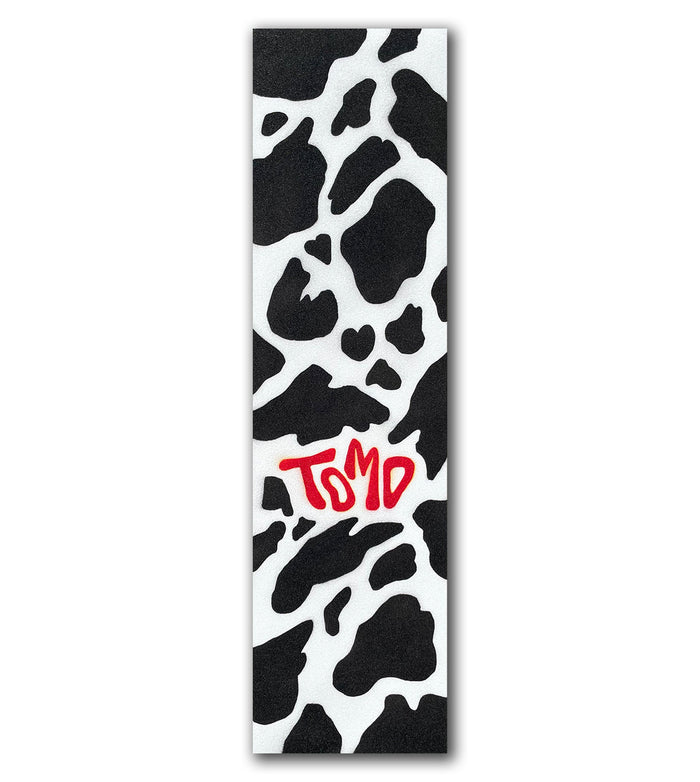 Tomo MOO - Red Graphic Griptape