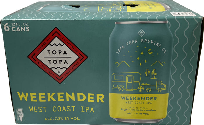 Topa Topa Weekender IPA 6pk Cans