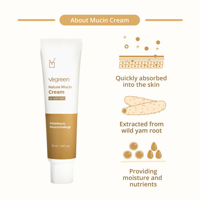 VEGREEN - Nature Mucin Cream