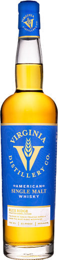 Virginia Distillery Co Blue Ridge Toasted Barrel Finish Virginia Single Malt Whisky 700ml
