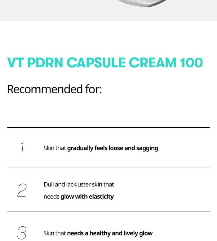 VT - PDRN Capsule Cream 100
