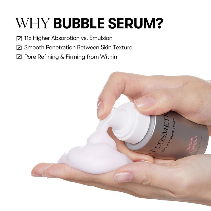 VT - Retinol Collagen Pink Micro Bubble Serum