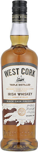 West Cork Black Cask Finished Irish Whiskey 750ml
