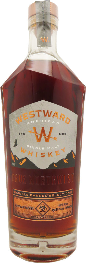 Westward American HazMalt Single Malt Whiskey 9.5 Year Old 750ml