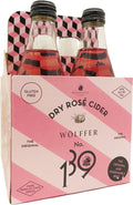 Wolffer Estate No.139 Dry Rose Cider 4pk