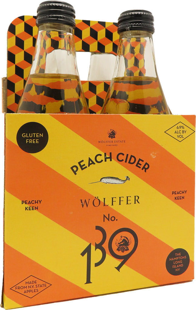 Wolffer Estate No.139 Peach Cider 4pk