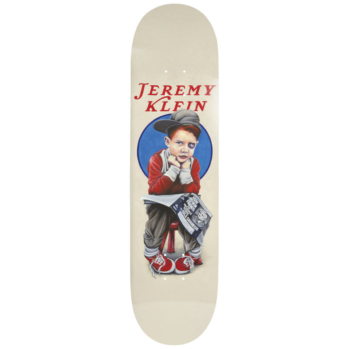 World Industries - Jeremy Klein Black Eye Kid EX7 Slick Natural 8.5" Skateboard Deck