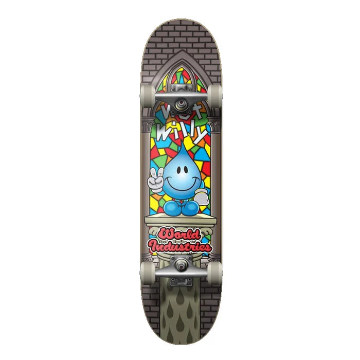 World Industries Wet Willy V2 Mini Multi Skateboard Complete