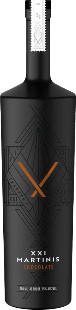 XXI Martinis Chocolate Cream Liqueur 750ml