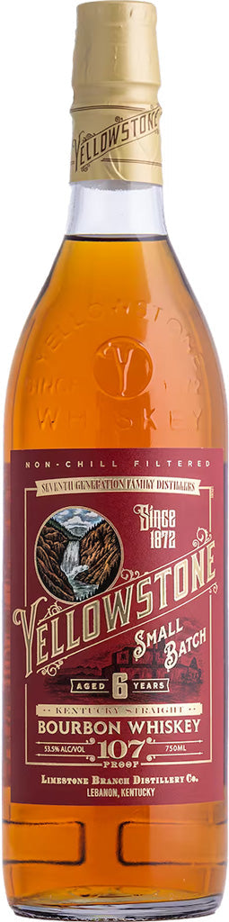 Yellowstone Small Batch Bourbon Whiskey 6 Year Old 750ml