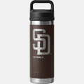 Yeti San Diego Padres MLB Brown Rambler 18oz Chug Bottle