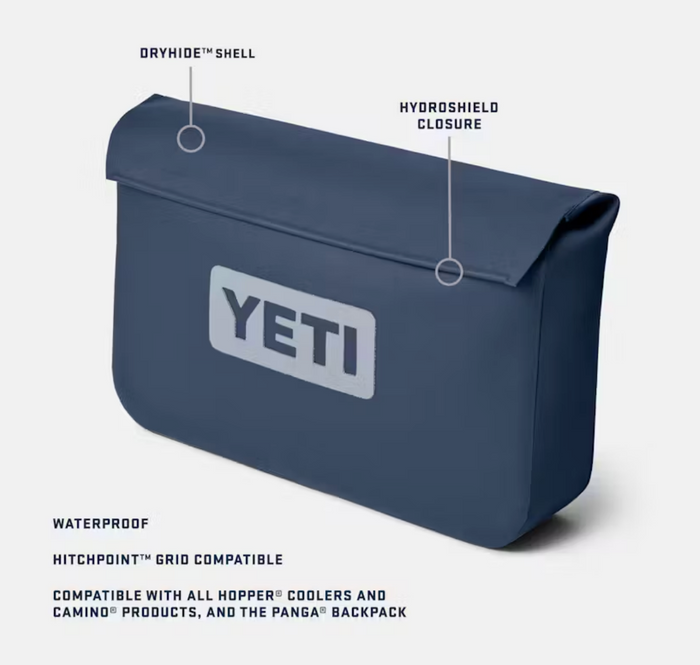 Yeti Sidekick Dry 1L Venom Waterproof Gear Case